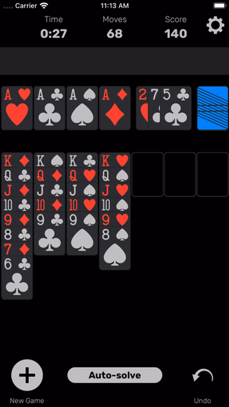 Solitaire (Classic Card Game) Screenshot 2 - AppWisp.com Solitaire (Classic Card Game) Screenshot 2 - AppWisp.com