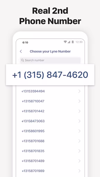 2nd Line - Second Phone Number Screenshot 2 - AppWisp.com 2nd Line - Second Phone Number Screenshot 2 - AppWisp.com