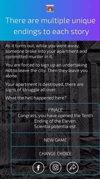 Gamebook: Text Adventures Screenshot 3 - AppWisp.com Gamebook: Text Adventures Screenshot 3 - AppWisp.com