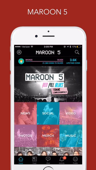 Maroon 5 Community Screenshot 1 - AppWisp.com Maroon 5 Community Screenshot 1 - AppWisp.com