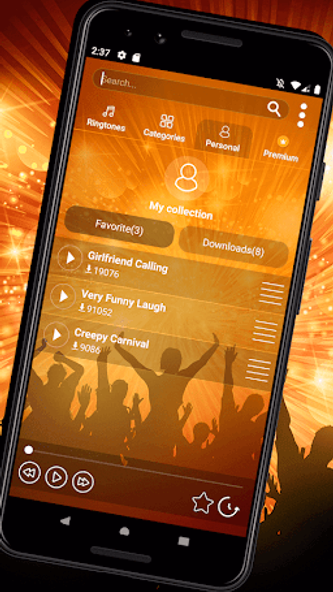 Popular Ringtones for Android Screenshot 4 - AppWisp.com Popular Ringtones for Android Screenshot 4 - AppWisp.com
