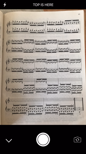 Notation Scanner - Sheet Music Screenshot 1 - AppWisp.com Notation Scanner - Sheet Music Screenshot 1 - AppWisp.com