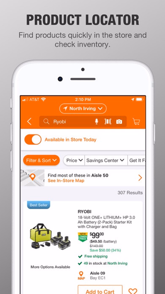 The Home Depot Screenshot 3 - AppWisp.com The Home Depot Screenshot 3 - AppWisp.com