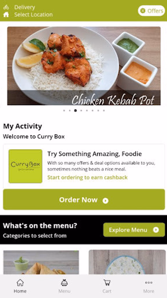 Curry Box Screenshot 1 - AppWisp.com Curry Box Screenshot 1 - AppWisp.com