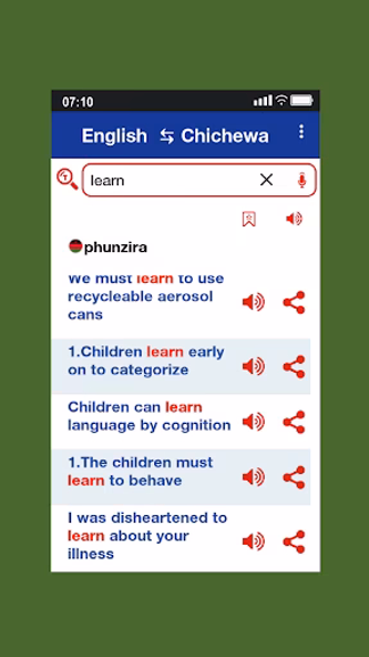English to Chichewa Dictionary Screenshot 4 - AppWisp.com English to Chichewa Dictionary Screenshot 4 - AppWisp.com