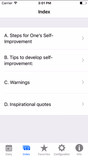 Self-Improvement Quotes and Method Screenshot 2 - AppWisp.com Self-Improvement Quotes and Method Screenshot 2 - AppWisp.com