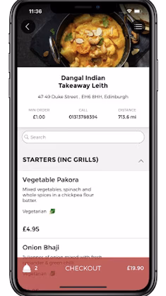Dangal Indian Takeaway Screenshot 2 - AppWisp.com Dangal Indian Takeaway Screenshot 2 - AppWisp.com