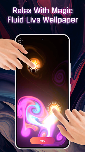 Magic Fluids 4K Live Wallpaper Screenshot 4 - AppWisp.com Magic Fluids 4K Live Wallpaper Screenshot 4 - AppWisp.com