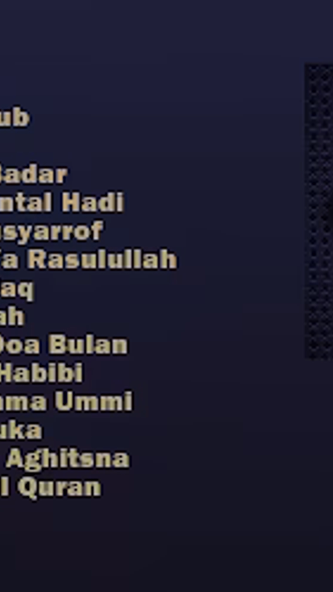 SHOLAWAT Mp3 Offline Screenshot 3 - AppWisp.com SHOLAWAT Mp3 Offline Screenshot 3 - AppWisp.com