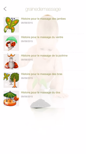 Graine de Massage Screenshot 4 - AppWisp.com Graine de Massage Screenshot 4 - AppWisp.com