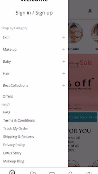 Lotus Herbals:Beauty Shopping Screenshot 2 - AppWisp.com Lotus Herbals:Beauty Shopping Screenshot 2 - AppWisp.com