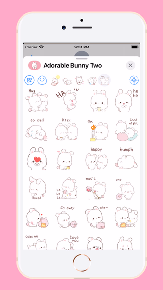 Adorable Bunny Two Screenshot 3 - AppWisp.com Adorable Bunny Two Screenshot 3 - AppWisp.com