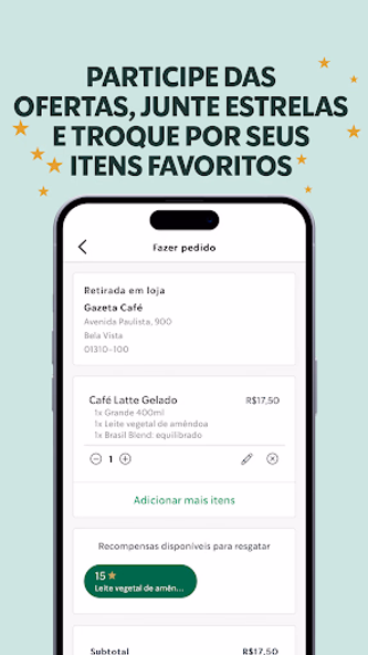 Starbucks Brasil Screenshot 2 - AppWisp.com