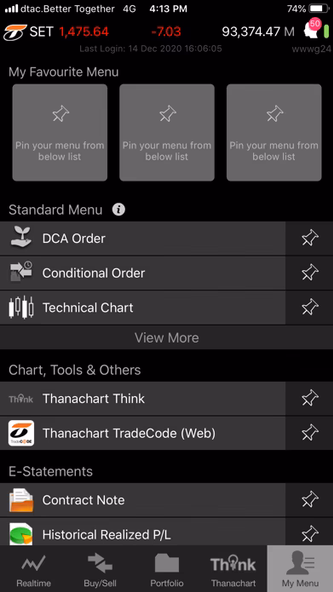 Thanachart Think Trade Screenshot 4 - AppWisp.com Thanachart Think Trade Screenshot 4 - AppWisp.com