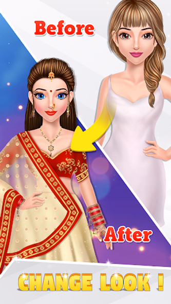 Indian Wedding: DressUp Makeup Screenshot 1 - AppWisp.com Indian Wedding: DressUp Makeup Screenshot 1 - AppWisp.com