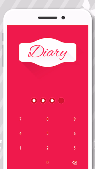 Diary - Journal with password Screenshot 1 - AppWisp.com Diary - Journal with password Screenshot 1 - AppWisp.com
