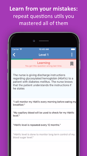 NCLEX RN Practice Test Screenshot 3 - AppWisp.com NCLEX RN Practice Test Screenshot 3 - AppWisp.com
