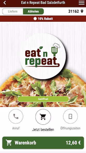 Eat n Repeat Bad Salzdetfurth Screenshot 1 - AppWisp.com Eat n Repeat Bad Salzdetfurth Screenshot 1 - AppWisp.com