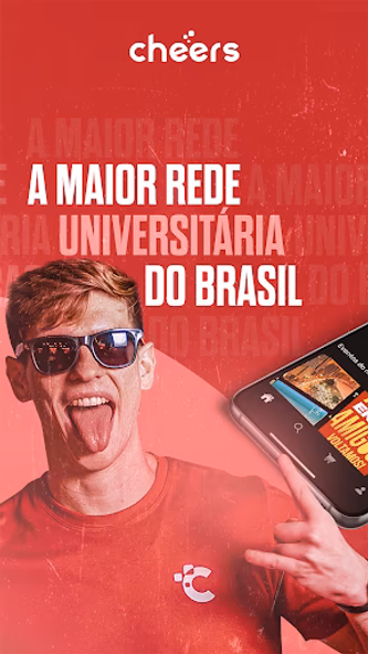 Cheers: O App do Universitário Screenshot 1 - AppWisp.com Cheers: O App do Universitário Screenshot 1 - AppWisp.com