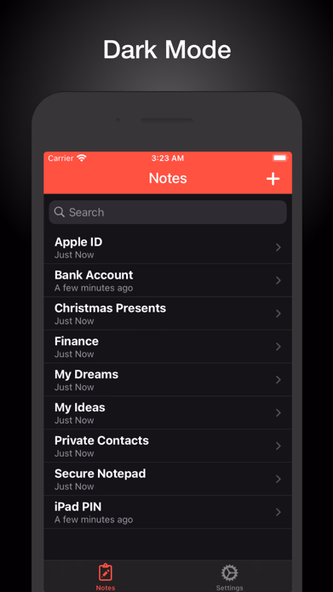 Secure Notepad Screenshot 3 - AppWisp.com