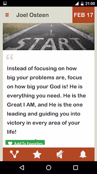 Joel Osteen Daily Screenshot 4 - AppWisp.com Joel Osteen Daily Screenshot 4 - AppWisp.com