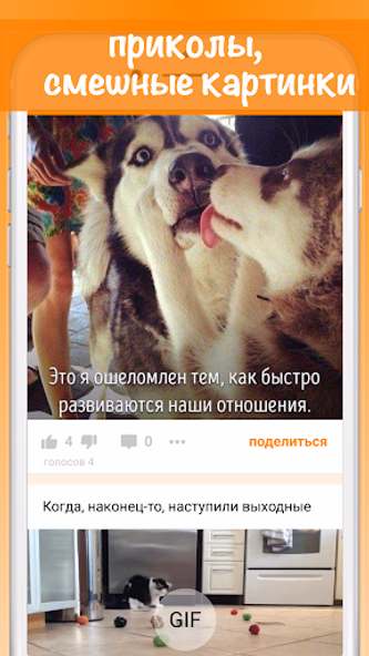 Позитив. Приколы Screenshot 1 - AppWisp.com Позитив. Приколы Screenshot 1 - AppWisp.com