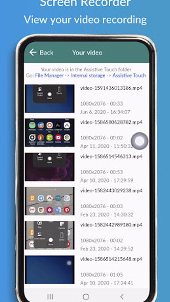 ATouch IOS - Screen Recorder Screenshot 2 - AppWisp.com ATouch IOS - Screen Recorder Screenshot 2 - AppWisp.com