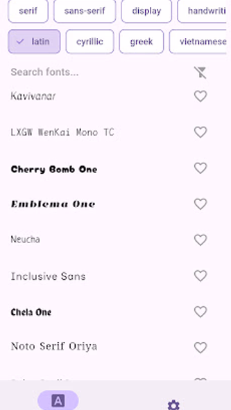 Font Finder: Picker。Downloader Screenshot 1 - AppWisp.com Font Finder: Picker。Downloader Screenshot 1 - AppWisp.com