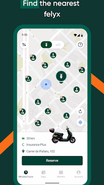 felyx e-moped sharing Screenshot 2 - AppWisp.com felyx e-moped sharing Screenshot 2 - AppWisp.com