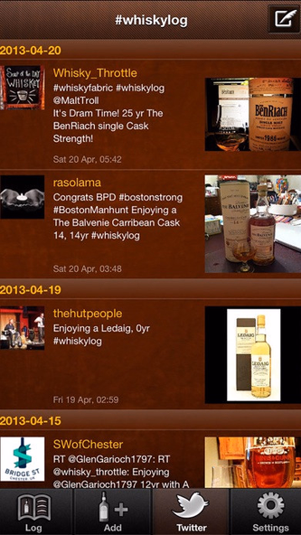 Whisky Log Screenshot 4 - AppWisp.com Whisky Log Screenshot 4 - AppWisp.com