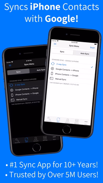 Contacts Sync: Google & More Screenshot 1 - AppWisp.com Contacts Sync: Google & More Screenshot 1 - AppWisp.com
