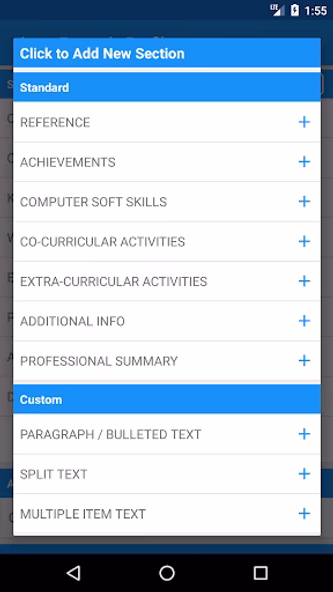 Resume Builder, CV Maker Screenshot 3 - AppWisp.com Resume Builder, CV Maker Screenshot 3 - AppWisp.com