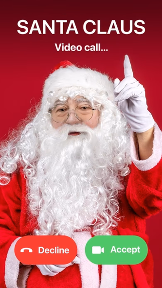 Santa Claus Calls You゜ Screenshot 2 - AppWisp.com Santa Claus Calls You゜ Screenshot 2 - AppWisp.com
