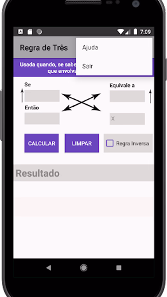 Regra de Três Screenshot 3 - AppWisp.com Regra de Três Screenshot 3 - AppWisp.com