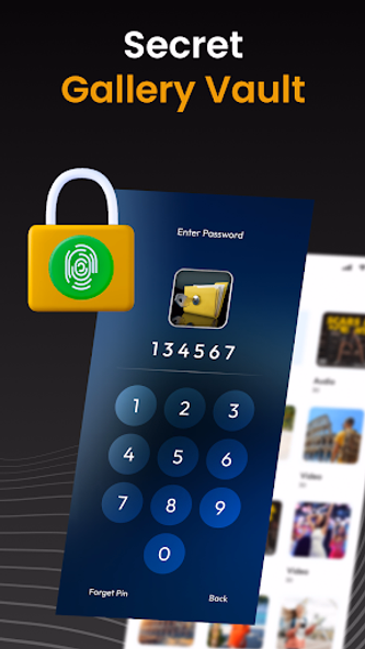 Lock Apps:Hide photos & videos Screenshot 1 - AppWisp.com Lock Apps:Hide photos & videos Screenshot 1 - AppWisp.com