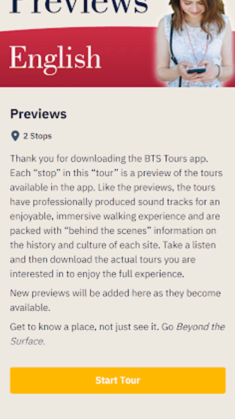 BTS Tours Screenshot 2 - AppWisp.com BTS Tours Screenshot 2 - AppWisp.com