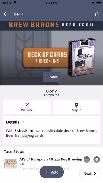 Brew Barons Beer Trail Screenshot 3 - AppWisp.com Brew Barons Beer Trail Screenshot 3 - AppWisp.com
