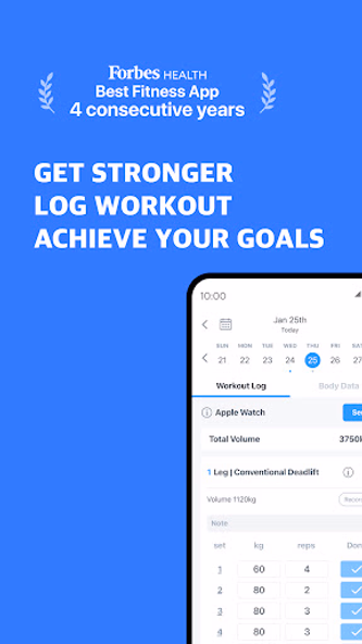 BurnFit - Workout Plan & Log Screenshot 1 - AppWisp.com BurnFit - Workout Plan & Log Screenshot 1 - AppWisp.com
