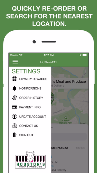 Houston's Meat Market Screenshot 1 - AppWisp.com Houston's Meat Market Screenshot 1 - AppWisp.com