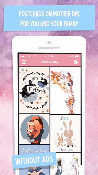 Mother's Day greeting cards Screenshot 1 - AppWisp.com