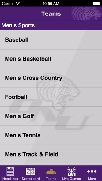 ONU Tigers Screenshot 4 - AppWisp.com ONU Tigers Screenshot 4 - AppWisp.com