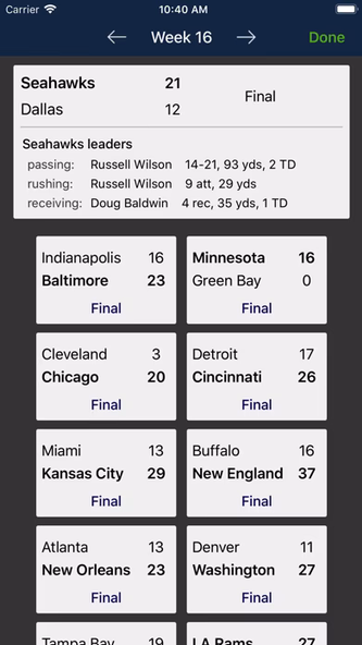 Football News - NFL edition Screenshot 4 - AppWisp.com Football News - NFL edition Screenshot 4 - AppWisp.com