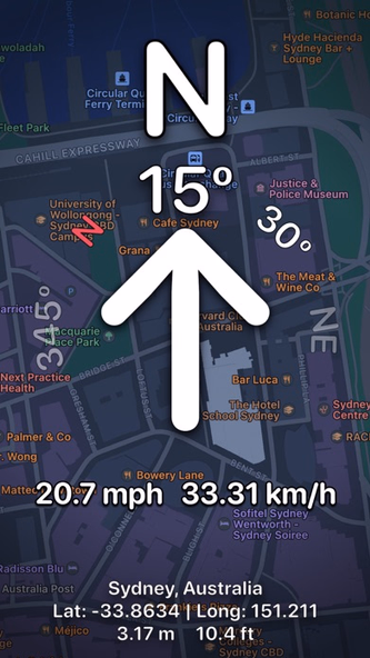 Compass Direction - Digital Screenshot 1 - AppWisp.com Compass Direction - Digital Screenshot 1 - AppWisp.com