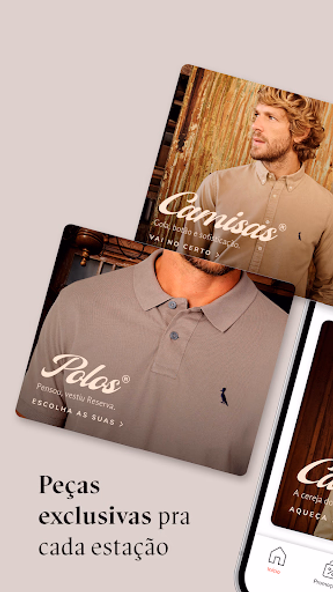 Reserva: loja de roupa online Screenshot 2 - AppWisp.com Reserva: loja de roupa online Screenshot 2 - AppWisp.com