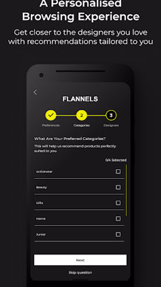 Flannels Screenshot 2 - AppWisp.com Flannels Screenshot 2 - AppWisp.com