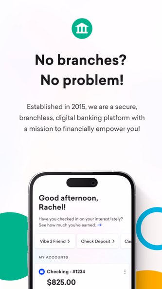 BankMobile Vibe Screenshot 1 - AppWisp.com BankMobile Vibe Screenshot 1 - AppWisp.com