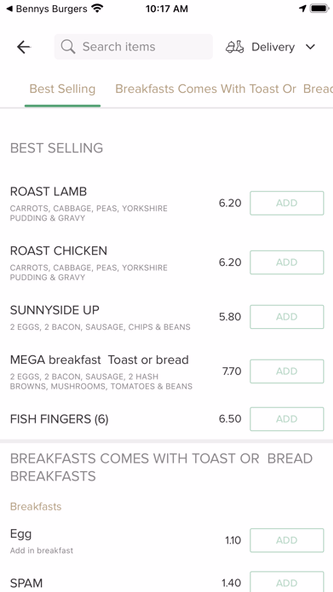 Bentley Brothers Cafe Screenshot 3 - AppWisp.com Bentley Brothers Cafe Screenshot 3 - AppWisp.com