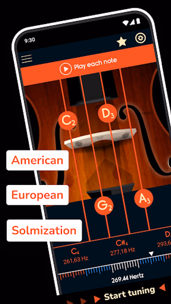 Master Violin Tuner Screenshot 2 - AppWisp.com Master Violin Tuner Screenshot 2 - AppWisp.com