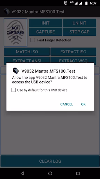 MFS100 Test Screenshot 2 - AppWisp.com MFS100 Test Screenshot 2 - AppWisp.com