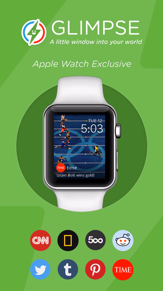 Glimpse Watch Face - A little window to your world Screenshot 1 - AppWisp.com Glimpse Watch Face - A little window to your world Screenshot 1 - AppWisp.com